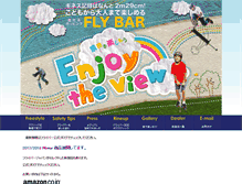 Tablet Screenshot of flybar-japan.com